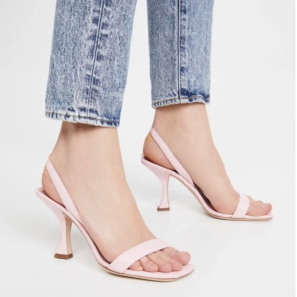 BY FAR Pink Lotta Sandals Peony/Pink - Size 8 (EU 38) - Picture 2 of 12